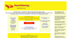 Desktop Screenshot of keys4classics.com